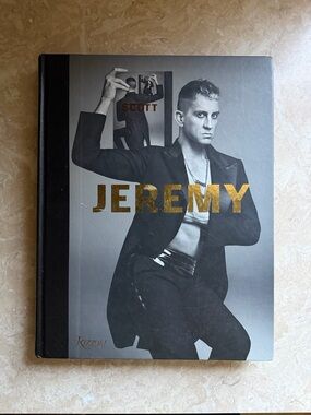 Jeremy Scott Rizzoli SIGNED Fashion Hardcover Book